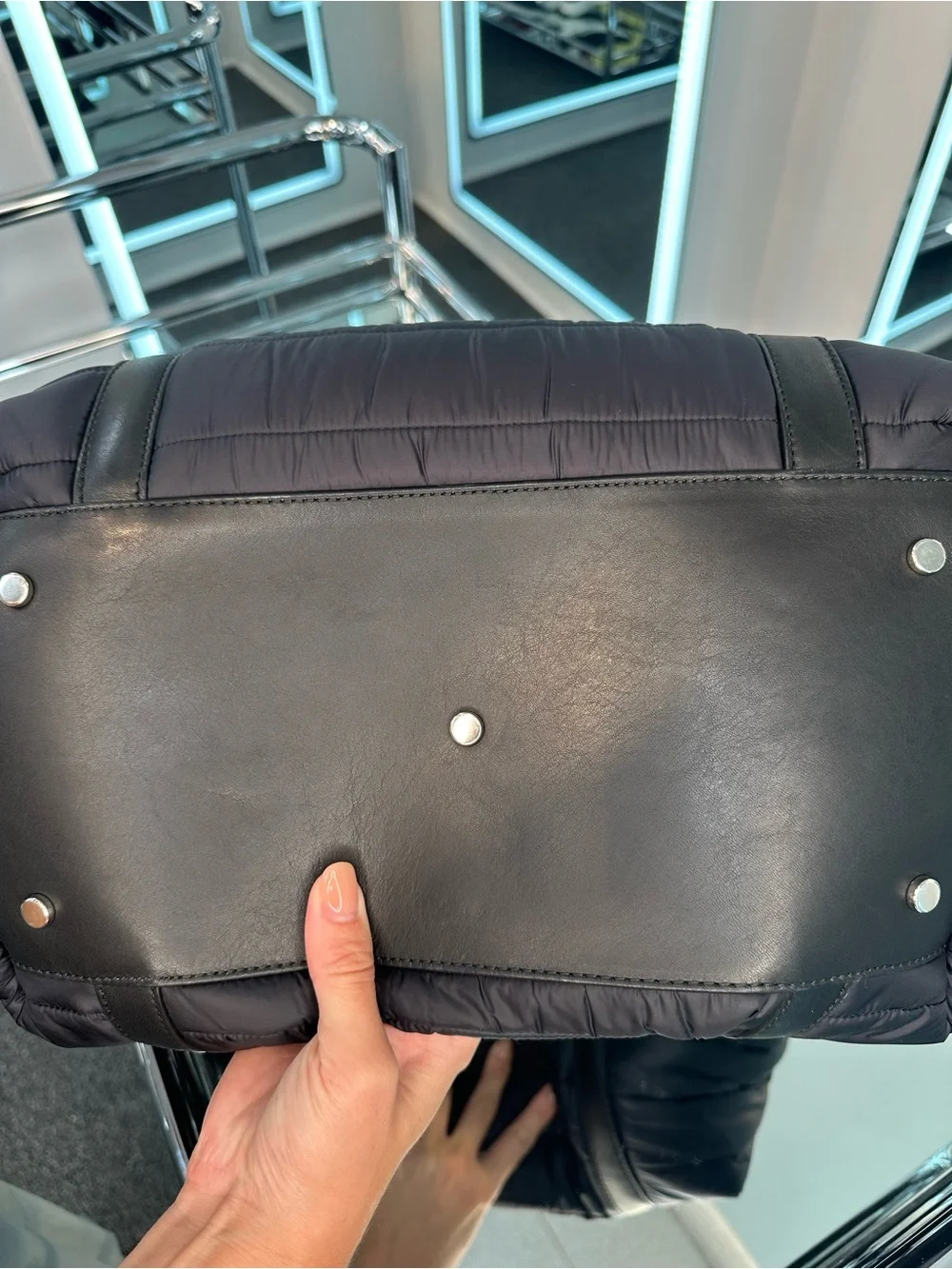 Moncler Padded Diaper/Changing Bag
